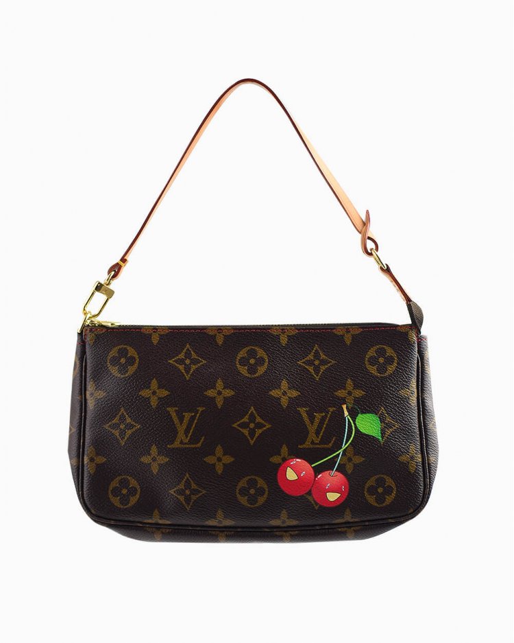Bolsa Louis Vuitton original pochette Murakami Cherry Monograma